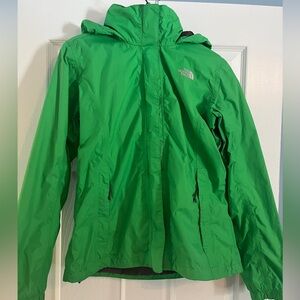 The north Face rain jacket